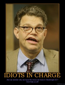 idiots-in-charge-al-franken-poster-child-for-all-that-s-wron-political-poster-1302780610